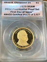 2012-S クリーブランド大統領ドル ANACS PR70 DCAM Ebay で最安値* CHRC