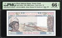 西アフリカ諸国 コートジボワール 5000 フラン P108A1 1984 PMG66 GEM UNC EPQ AFRICA