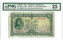 アイルランド 1 ポンド、通貨委員会 1937 年、P-2Ab LTN9、PMG 25 VF、レア デイト