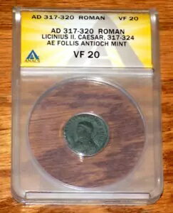 AD 317-320  ꥭ˥ 2  AE եꥹ ƥ ANACS VF 20 女