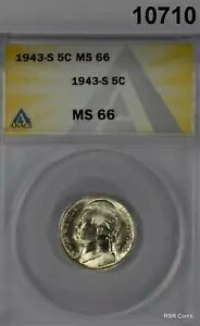 1943 S С  ˥å ANACS ǧ MS66 ɼꡪ #10710