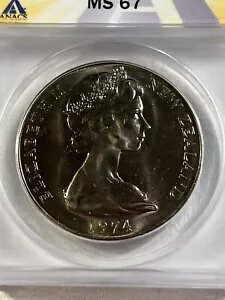 WORLD RESOURCEKINGŹۤ㤨1974 ˥塼 $1  10 󥳥󥦥륹 ൭ǰ졼 MS 67 by ANACSפβǤʤ69,300ߤˤʤޤ