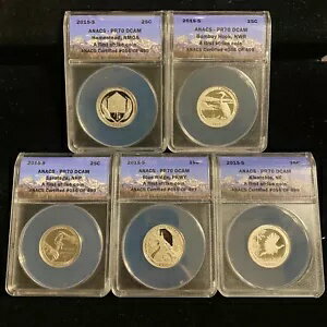 2015 S ANACS PF70 プルーフ セット ナシ