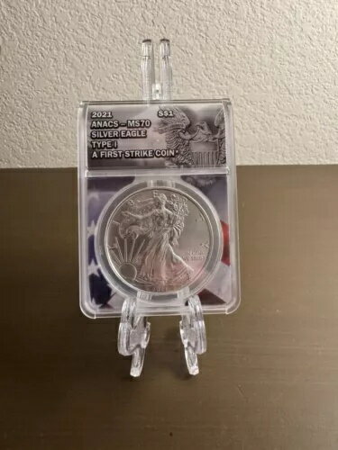 2021 タイプ 1 シルバー イーグル ANACS