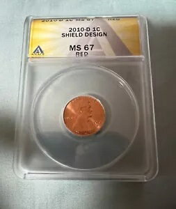 2010年 D リンカーン ペニー MS-67 非常に美しいコインを所持しております!!(3)