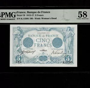 旧パシフィックフラン　5000フラン×5枚 1000フラン 500フラン 旧パシフィックフラン 5000フラン×5枚 1000フラン 500フラン