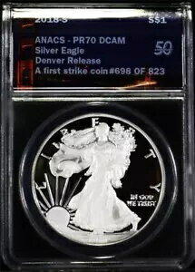 2018-S $1 1オンス プルーフ シルバー 