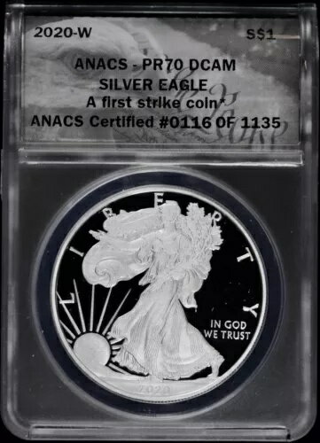 2020 W プルーフ シルバー イーグル AN