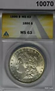 1886ǯ ⡼ ANACSǧ MS63 ɼꡪ #10070