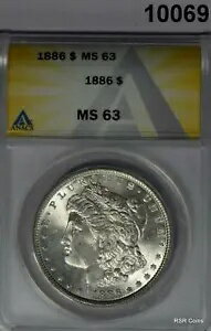 1886ǯ ⡼ ANACSǧ MS63 ɼꡪ #10069
