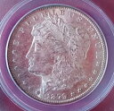 1879 S シルバー モルガン ドル ANACS グレード MS 63 。