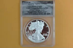 2019 W $1 アメリカン シルバー イーグ