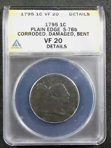 1795 1c ץ졼󥨥å S-76b ANACS VF20ξܺ١ȤƤ˾ޤդǤ (1024075)