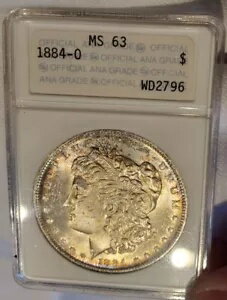 1884-O $1 ⡼ С 顼 MS-63  ANA ۥ 餷ĴǤ PQ