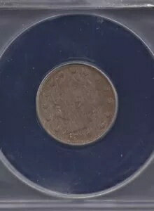 1886 ... F-15 ANACS ... リバティヘッド ニッケル (672-404)