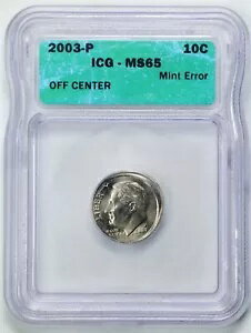 2003-P ミント エラー 10C ルーズベル