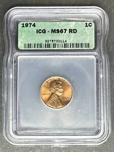 1974 󥫡  ICG MS-67 RD 3  $5 !!!