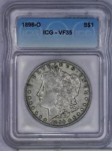 1896-O モーガン シルバー ダラー $1 ICG VF35