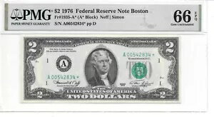 1976* ܥȥ  $2 FRN (A* ֥å) PMG 66 EPQ  ̤ή