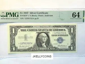 FR 1619* $1 1957 Ρ *A ֥å PMG 64 С