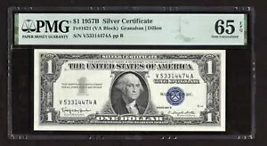 1957B $1 1621 (VA ֥å) - PMG 65 EPQ