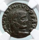 リキニウス 1 世 コンスタンティヌス 1 世 敵 309AD 古代ローマ コイン NUDE Genius NGC i89695