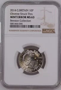 エラーコイン NGC グレード 2014 スト