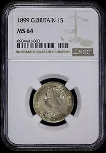 1899 Great Britain Shilling NGC MS 64 Grape Rainbow Reverse商品についてシリング単位循環/非循環 非循環コインシリング構成シルバー1899年繊度 0.925グレード MS 64製造国/地域 イギリス国/地域 イングランドNGC認証注意事項※以下の注意事項をご理解のうえ、ご購入ください■ 鑑定済みコイン・紙幣について各種コイン・紙幣の鑑定機関（NGC、PCGS、PMGなど）は、収集品の真贋鑑定およびグレーディングを行う専門機関です。鑑定後の商品は、専用ケース（スラブ）に封入され、状態を示すグレードが付与されます。■ グレードについてグレードはコイン・紙幣自体の状態を評価するものであり、ケース自体の品質や状態を保証するものではありません。製造・輸送時の影響により、以下のような状態が発生する場合がございます。- 軽微なスレ傷・拭き傷（特に光の角度で見えるもの）- ケース内部のホコリ・小さな異物（鑑定機関の検品基準を満たしている場合）- ラベルのズレ・わずかな傾きこれらは鑑定機関の基準内であり、返品・交換の対象とはなりませんのでご了承ください。■ ラベルの種類について各鑑定機関では、コイン・紙幣の状態や鑑定の結果に応じて異なるラベルが付与されます。- 通常ラベル（Standard/Regular）：一般的なグレード付き鑑定済みコイン・紙幣- オーセンティック（Authentic）：グレードなしで真贋のみ保証- 詳細グレード（Details）：クリーニング跡やエッジのダメージがあるが本物と認定- 特別ラベル（Special Label）：記念版や特定のデザインの限定ラベル - 例：NGC「Early Releases」「First Releases」、PCGS「First Strike」 などグレードやラベルの種類は、商品画像および説明文をご確認のうえ、ご購入ください。■ 在庫状況について当店の商品は海外から取り寄せております。ご購入のタイミングによっては在庫切れとなる場合がございます。その際はご連絡のうえ、ご注文をキャンセルさせていただく場合がございますので、あらかじめご了承ください。■ ご注文後のキャンセルについてご注文と同時に商品のお取り寄せを開始するため、お客様都合によるキャンセルは承っておりません。■ 配送についてお届けまでに通常2〜3週間ほどかかります。海外の祝日や天候、税関手続きにより通常より配送が遅れる可能性がございます。■ 保証について商品説明に英語で「保証（warranty）」と記載があっても、日本国内では適用されませんのでご了承ください。 当店では、商品到着後7日以内の初期不良に限り、対応させていただきます。 （返品規約の詳細については、楽天市場内の会社概要欄下部をご参照ください。）■ 商品の色・素材感について撮影環境やモニター設定により、実際の商品と色味や質感が異なる場合がございます。■ 価格変動について希少性の高い商品は市場価格の変動により、追加料金をお願いする場合がございます。追加料金に同意いただけない場合には、ご注文のキャンセルが可能ですので、ご安心ください。■ その他サービスについて海外製品の輸入代行も承っております。ショップに掲載されていない商品でもお探し可能ですので、お気軽にご相談ください。尚、業者販売（業販）や複数購入の場合、割引対応も可能です。ご希望の方はお問い合わせください。