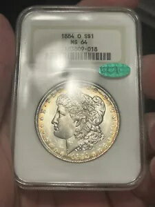 CAC 1884-O ⡼ ɥ NGC øŤۥ MS64!顼쥤ܡĴ***