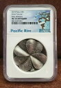 2018 NGC MS 70 アンティークパラオ 1オンス シルバー $5 "SILVER FORTUNE" 四つ葉のクローバー