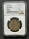 1936 P デラウェア 300 周年記念 90% シルバー ハーフダラー NGC MS 66