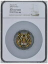 NGC MS70 2022 ニウエ マンダラ アート タイガー スワロフスキー クリスタル付き 2オンス シルバー アンティーク加工