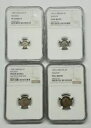1902 年 イギリス マウンディ プルーフ セット 1p、2p、3p、4p NGC PF 61-62 #8550