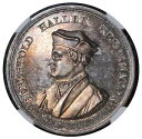 1828年、スイス。銀メダル「ベルン宗教改革300周年」メダル。 NGC MS-65!