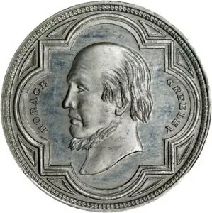 DeWitt-HG-1872-1 - 1872 年のホレス・グリーリー作戦 / NGC MS-63 PL T/P