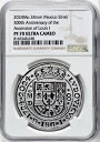 メキシコ 1724 ルイス 1 世 シルバー 8 リアル メダル 300 周年記念 NGC PF 70 ウルトラ カメオ