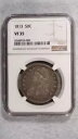 1813 キャップ付きバスト ハーフ NGC VF35 流通シルバー 50C コインを価格で販売します!