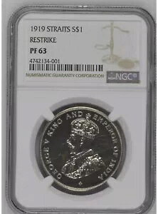 海峡和解 - ドル - 1919 - プルーフ リ