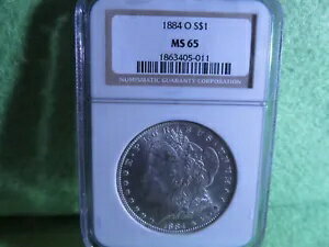 EXQUISITE 1884 O MORGAN SILVER DOLLAR NGC GRADED MS 65商品についてセラーノート「ブラストホワイト」循環/非循環 非循環額面 $1コイン・モルガン構成シルバー1884年ストライク型ビジネス造幣局の所在地 ニューオーリンズグレード MS 65製造国/地域 米国NGC認証注意事項※以下の注意事項をご理解のうえ、ご購入ください■ 鑑定済みコイン・紙幣について各種コイン・紙幣の鑑定機関（NGC、PCGS、PMGなど）は、収集品の真贋鑑定およびグレーディングを行う専門機関です。鑑定後の商品は、専用ケース（スラブ）に封入され、状態を示すグレードが付与されます。■ グレードについてグレードはコイン・紙幣自体の状態を評価するものであり、ケース自体の品質や状態を保証するものではありません。製造・輸送時の影響により、以下のような状態が発生する場合がございます。- 軽微なスレ傷・拭き傷（特に光の角度で見えるもの）- ケース内部のホコリ・小さな異物（鑑定機関の検品基準を満たしている場合）- ラベルのズレ・わずかな傾きこれらは鑑定機関の基準内であり、返品・交換の対象とはなりませんのでご了承ください。■ ラベルの種類について各鑑定機関では、コイン・紙幣の状態や鑑定の結果に応じて異なるラベルが付与されます。- 通常ラベル（Standard/Regular）：一般的なグレード付き鑑定済みコイン・紙幣- オーセンティック（Authentic）：グレードなしで真贋のみ保証- 詳細グレード（Details）：クリーニング跡やエッジのダメージがあるが本物と認定- 特別ラベル（Special Label）：記念版や特定のデザインの限定ラベル - 例：NGC「Early Releases」「First Releases」、PCGS「First Strike」 などグレードやラベルの種類は、商品画像および説明文をご確認のうえ、ご購入ください。■ 在庫状況について当店の商品は海外から取り寄せております。ご購入のタイミングによっては在庫切れとなる場合がございます。その際はご連絡のうえ、ご注文をキャンセルさせていただく場合がございますので、あらかじめご了承ください。■ ご注文後のキャンセルについてご注文と同時に商品のお取り寄せを開始するため、お客様都合によるキャンセルは承っておりません。■ 配送についてお届けまでに通常2〜3週間ほどかかります。海外の祝日や天候、税関手続きにより通常より配送が遅れる可能性がございます。■ 保証について商品説明に英語で「保証（warranty）」と記載があっても、日本国内では適用されませんのでご了承ください。 当店では、商品到着後7日以内の初期不良に限り、対応させていただきます。 （返品規約の詳細については、楽天市場内の会社概要欄下部をご参照ください。）■ 商品の色・素材感について撮影環境やモニター設定により、実際の商品と色味や質感が異なる場合がございます。■ 価格変動について希少性の高い商品は市場価格の変動により、追加料金をお願いする場合がございます。追加料金に同意いただけない場合には、ご注文のキャンセルが可能ですので、ご安心ください。■ その他サービスについて海外製品の輸入代行も承っております。ショップに掲載されていない商品でもお探し可能ですので、お気軽にご相談ください。尚、業者販売（業販）や複数購入の場合、割引対応も可能です。ご希望の方はお問い合わせください。