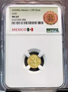 2020 MEXICO 1/20 ONZA GOLD LIBERTAD NGC MS 69 ONLY 700 MINTED EXTREMELY RARE商品について循環/非循環 非循環金種 1/20 ONZA構成ゴールド2020年認証番号 6247205-006繊度 0.999グレード MS 69製造国/地域 メキシコNGC認証注意事項※以下の注意事項をご理解のうえ、ご購入ください■ 鑑定済みコイン・紙幣について各種コイン・紙幣の鑑定機関（NGC、PCGS、PMGなど）は、収集品の真贋鑑定およびグレーディングを行う専門機関です。鑑定後の商品は、専用ケース（スラブ）に封入され、状態を示すグレードが付与されます。■ グレードについてグレードはコイン・紙幣自体の状態を評価するものであり、ケース自体の品質や状態を保証するものではありません。製造・輸送時の影響により、以下のような状態が発生する場合がございます。- 軽微なスレ傷・拭き傷（特に光の角度で見えるもの）- ケース内部のホコリ・小さな異物（鑑定機関の検品基準を満たしている場合）- ラベルのズレ・わずかな傾きこれらは鑑定機関の基準内であり、返品・交換の対象とはなりませんのでご了承ください。■ ラベルの種類について各鑑定機関では、コイン・紙幣の状態や鑑定の結果に応じて異なるラベルが付与されます。- 通常ラベル（Standard/Regular）：一般的なグレード付き鑑定済みコイン・紙幣- オーセンティック（Authentic）：グレードなしで真贋のみ保証- 詳細グレード（Details）：クリーニング跡やエッジのダメージがあるが本物と認定- 特別ラベル（Special Label）：記念版や特定のデザインの限定ラベル - 例：NGC「Early Releases」「First Releases」、PCGS「First Strike」 などグレードやラベルの種類は、商品画像および説明文をご確認のうえ、ご購入ください。■ 在庫状況について当店の商品は海外から取り寄せております。ご購入のタイミングによっては在庫切れとなる場合がございます。その際はご連絡のうえ、ご注文をキャンセルさせていただく場合がございますので、あらかじめご了承ください。■ ご注文後のキャンセルについてご注文と同時に商品のお取り寄せを開始するため、お客様都合によるキャンセルは承っておりません。■ 配送についてお届けまでに通常2〜3週間ほどかかります。海外の祝日や天候、税関手続きにより通常より配送が遅れる可能性がございます。■ 保証について商品説明に英語で「保証（warranty）」と記載があっても、日本国内では適用されませんのでご了承ください。 当店では、商品到着後7日以内の初期不良に限り、対応させていただきます。 （返品規約の詳細については、楽天市場内の会社概要欄下部をご参照ください。）■ 商品の色・素材感について撮影環境やモニター設定により、実際の商品と色味や質感が異なる場合がございます。■ 価格変動について希少性の高い商品は市場価格の変動により、追加料金をお願いする場合がございます。追加料金に同意いただけない場合には、ご注文のキャンセルが可能ですので、ご安心ください。■ その他サービスについて海外製品の輸入代行も承っております。ショップに掲載されていない商品でもお探し可能ですので、お気軽にご相談ください。尚、業者販売（業販）や複数購入の場合、割引対応も可能です。ご希望の方はお問い合わせください。