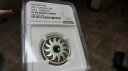 2011 カナダ 5 月誕生石 エメラルド スワロフスキー クリスタル $3 1/4 オンス シルバー NGC PR69