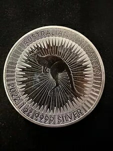 1 オンス シルバー オーストリア カンガルー 2022 コイン (Bu)(3)