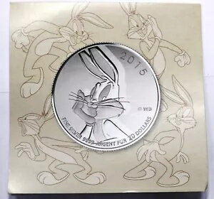 2015 カナダ ギフト バッグス バニー $20 .999 シルバー #1119(3)