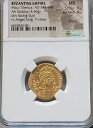 ビザンチン帝国 モーリス ティベリウス ソリダス NGC MS 4/4 古代金貨
