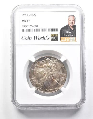 1941-D  Хƥ ϡե顼 ޥ륺 ǥå MS67 NGC ӥ塼ƥե ȡ *1397