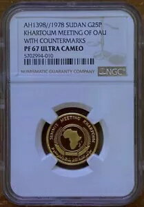 󡢥 25 ݥ 1978 OAU 󥿡ޡդ NGC PF 67 UC쥢 5