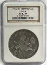 1796HDF ドイツ州リューベック 32 シリング NGC MS62PL トップファイネスト