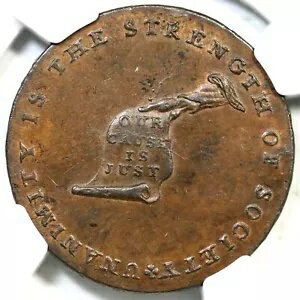 (1792) B-1156 W-8810 R-5 NGC MS 63 BN LANCASTER 