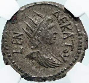 ハドリアヌス 126AD 古代アレクサンドリア エジプト テトラドラクマ ローマ コイン HELIOS NGC i85487(3)