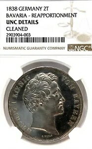 WORLD RESOURCEKINGŹۤ㤨֥ɥĽХ 1838 2 顼  Thaler NGC UNC VZ/F.STG REAPPORTIONMENTפβǤʤ383,900ߤˤʤޤ